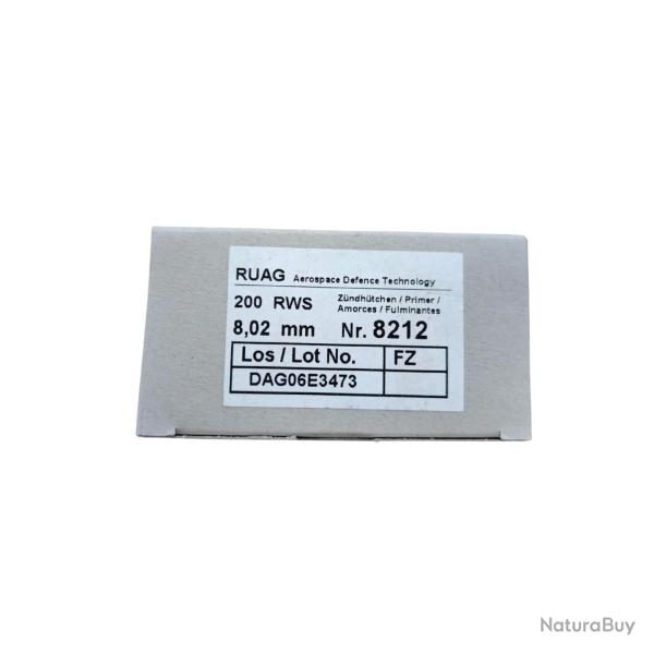 RWS AMORCES Nr 8212 X 200