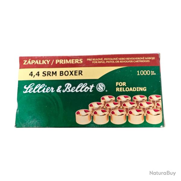 SELLIER BELLOT AMORCES 4,4 SMALL RIFLE MAGNUM X 1000