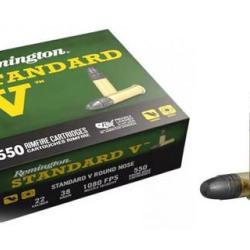 CARTOUCHE REMINGTON STANDARD V 22LR X 550
