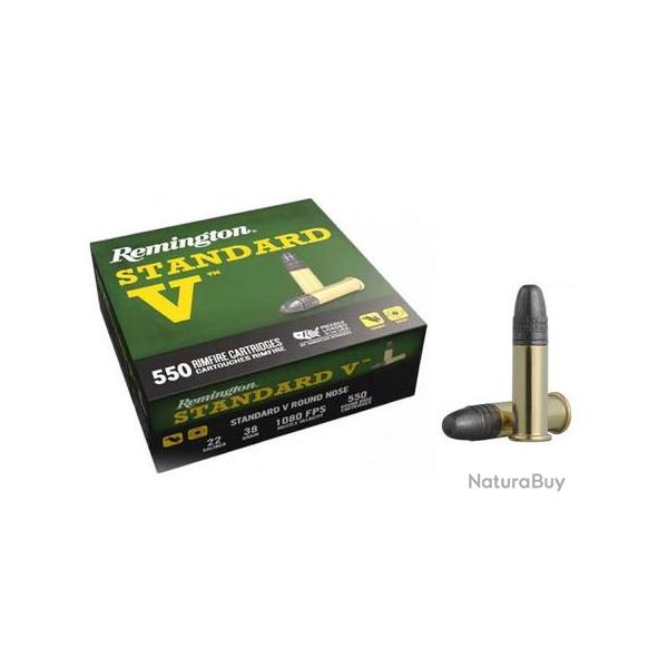 CARTOUCHE REMINGTON STANDARD V 22LR X 550