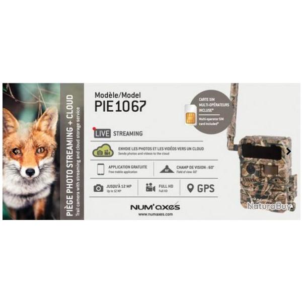 CAMERA NUM'AXES PIE1067