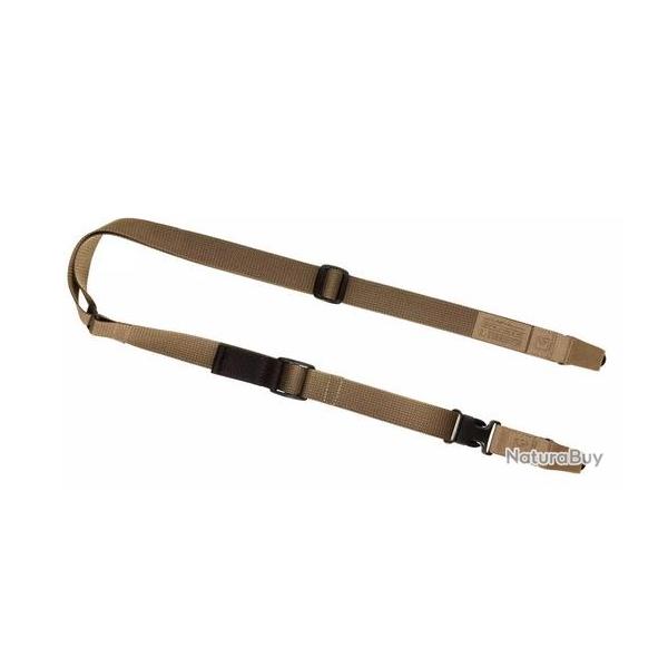 SANGLE DEUX POINTS CLIP COYOTE