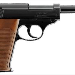 PISTOLET P38 CO2 CAL 4.5 BILLES ACIER