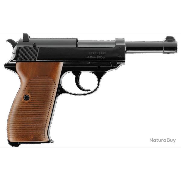 PISTOLET P38 CO2 CAL 4.5 BILLES ACIER