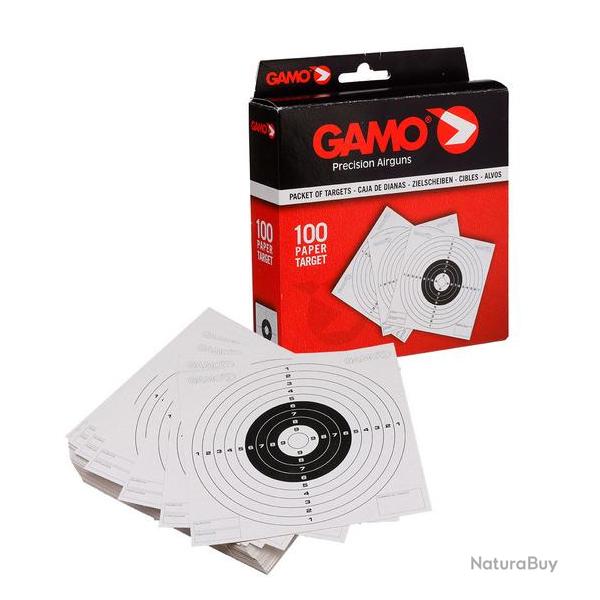 CIBLES GAMO 100 CIBLES 14X14