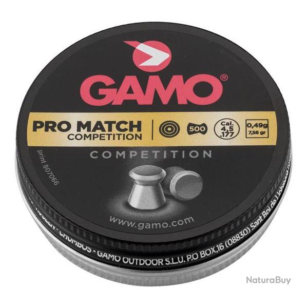 PLOMBS GAMO PRO MATCH LISSE 500X100 4.5