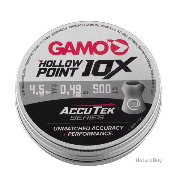 PLOMBS GAMO HOLLOW POINT B4.5