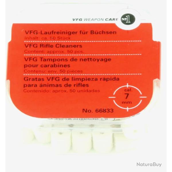 VFG TAMPONS DE NETTOYAGE .7MM X 50