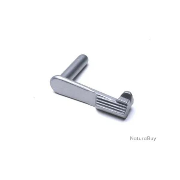 WILSON COMBAT SLIDE STOP, 1911 .38 SUPER/9MM STAINLESS 102SS