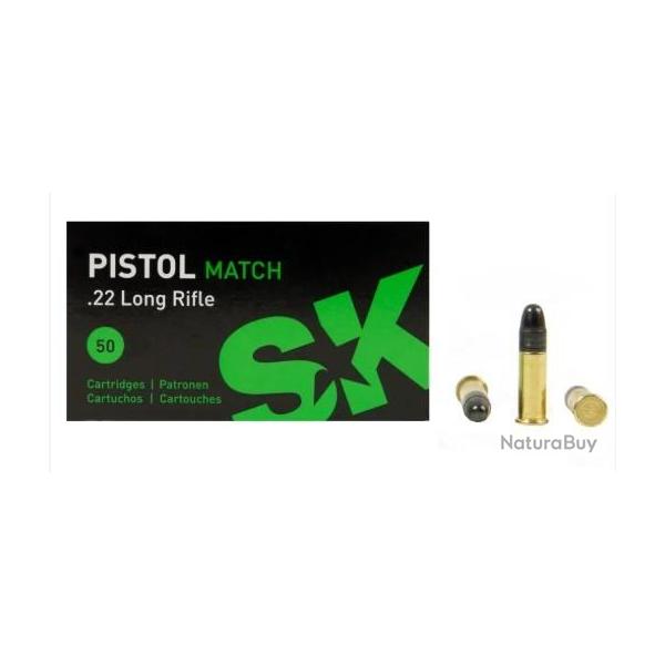 SK 22 LR PISTOL MATCH X 50