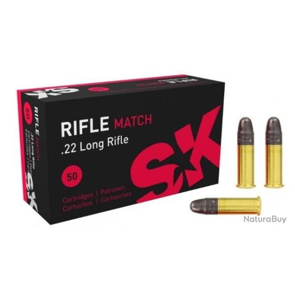 SK 22 LR RIFLE MATCH X 50