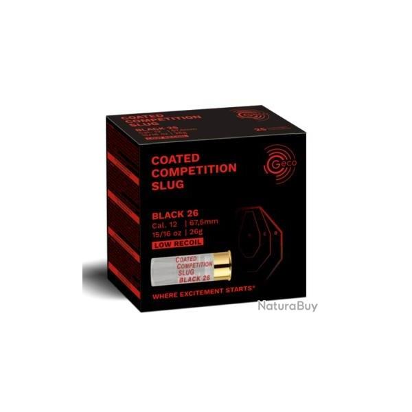 GECO COMPETITION SLUG BLACK 26G CAL 12/67