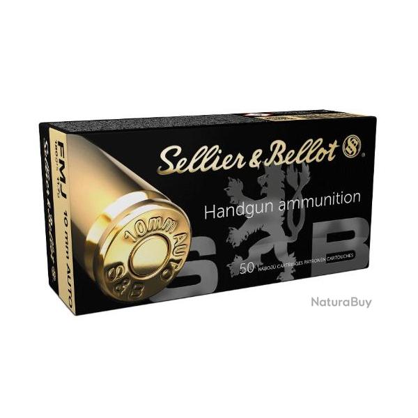 CARTOUCHE SELLIER & BELLOT 10MM AUTO FMJ 180GR