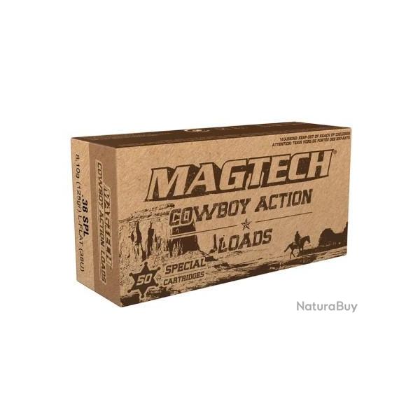 CARTOUCHES MAGTECH COWBOY ACTION 38 SPL 125GR LFN 38