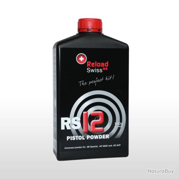 RELOAD SWISS RS12 BIDON 500GR