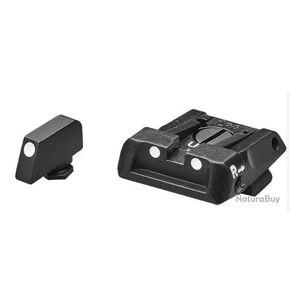 LPA - HAUSSE ET GUIDON POUR GLOCK 17A23/25 A 32/32,34,35