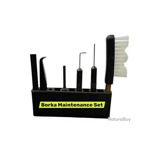 SET DE MAINTENANCE PRECISION BORKA TOOLS
