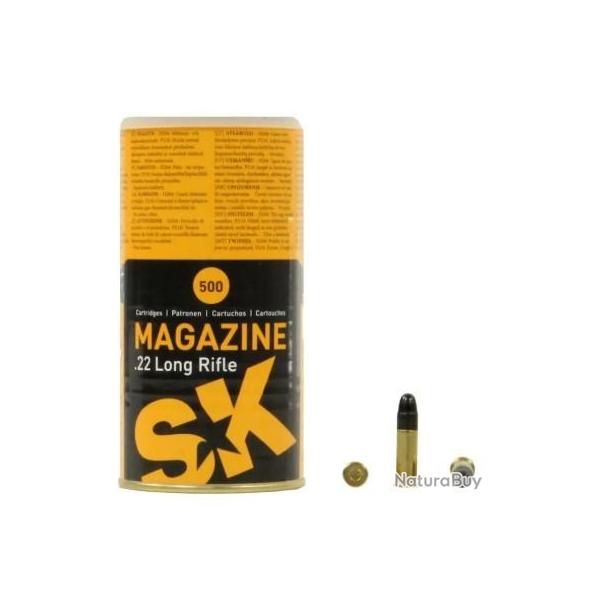 CARTOUCHES 22 LONG RIFLE SK MAGAZINE X 500