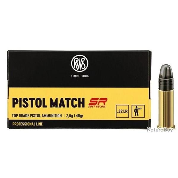 22 LR PISTOL MATCH SR