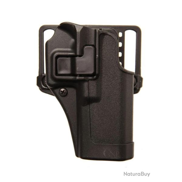 BLACKHAWK HOLSTER SERPA CQC DROITIER GLOCK 17/22/31 (NON GEN 5) BH410500BK-R
