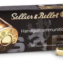 SELLIER BELLOT 45 ACP AUTO FMJ 230GR 14.9G