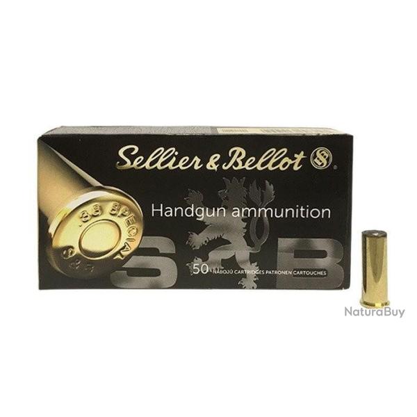 SELLIER BELLOT 38 SPECIAL WC 148GRS 9.6G