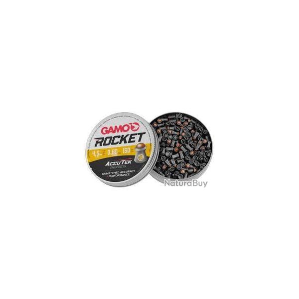 PLOMBS GAMO ROCKET ACCUTEK 4.5MM