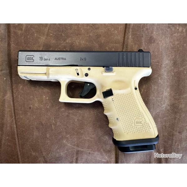 GLOCK 19 GEN 4 - 9 X 19 (9MM LUGER) (OCCASION)