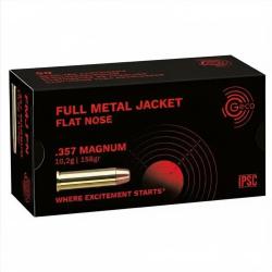 CARTOUCHES 357 MAGNUM GECO 10.2G 158 GR FMJ