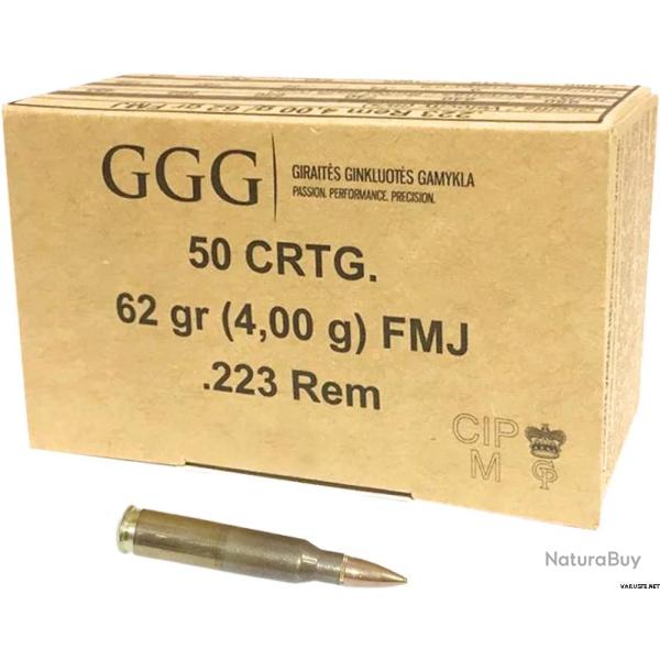 GGG .223 REM FMJ 62GR X 50