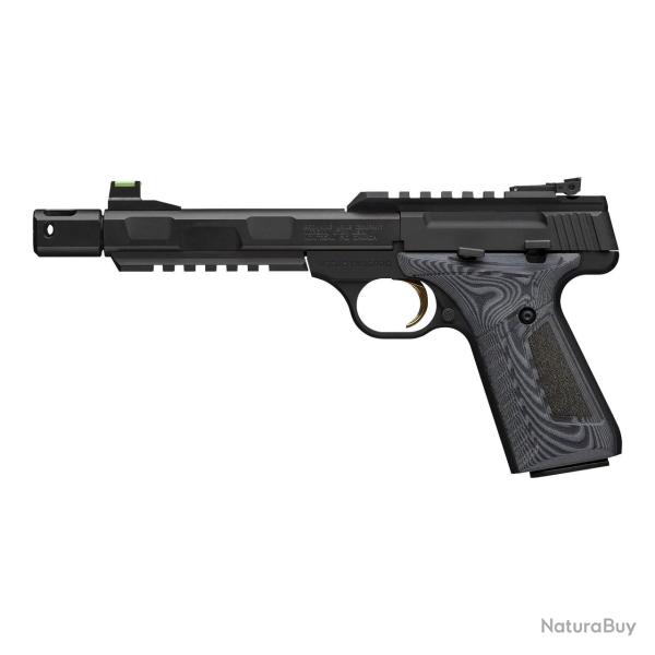 BROWNING BUCK MARK CONTOUR PRO+ COMPS 5.9'' PLAQUETTES G10 .22LR