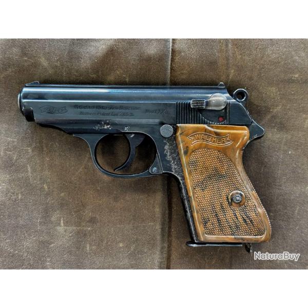 WALTHER PPK (ZELLA-MEHLIS PRODUCTION AVANT 1940) - .7,65 BROWNING (OCCASION)