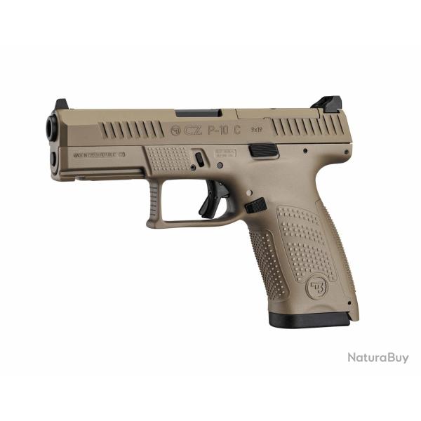 PISTOLET CZ P-10C Optic Ready FDE - 9X19