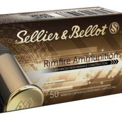SELLIER & BELLOT .22 LR HV HP - 38 GR - X50