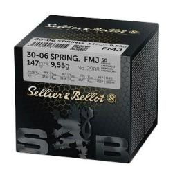 SELLIER ET BELLOT 30-06 SPRING FMJ 180GR X 50