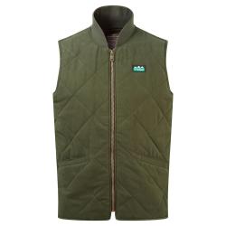 Gilet matelass&eacute; Homme Wester Skeld Deep forest Ridgeline of New Zealand Vert