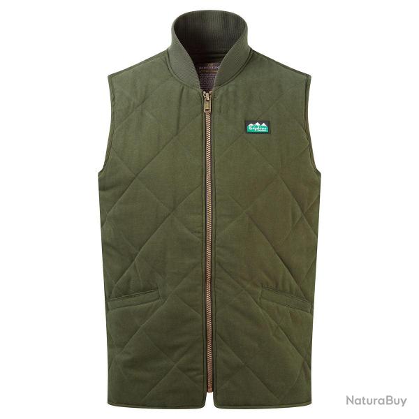 Gilet matelass� Homme Wester Skeld Deep forest Ridgeline of New Zealand Vert
