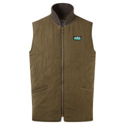Gilet matelass&eacute; Homme Wester Skeld Moody teak Ridgeline of New Zealand Bronze
