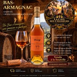 Darroze grands assemblages 12ans bas armagnac 70cl livraison gratuite