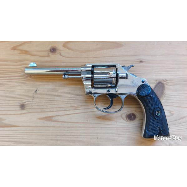 RARE COLT NEW POLICE POSITIVE 32 TARDIF DE 1908 NICKEL�