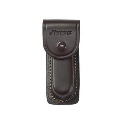 Etui couteau herbertz cuir marron fonc&eacute;
