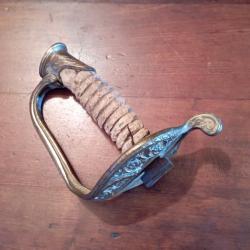 Garde de sabre d'officier d'infanterie Mle 1845