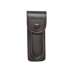 Etui couteau herbertz cuir marron fonc&eacute; 13cm