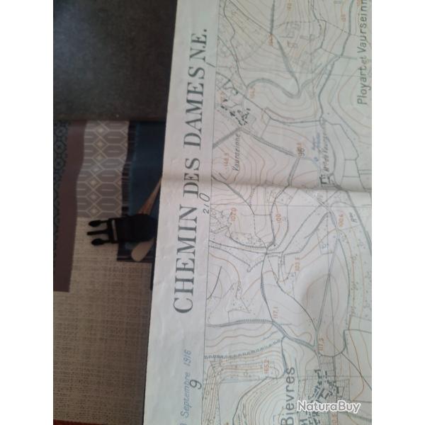 Carte militaire 14 18