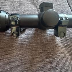 Lunettes hawke 4-12-50 plus montage Ruger