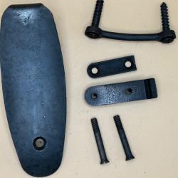 FRANCE INDOCHINE - ALGERIE- KIT DE PIECES DE CROSSE DE FUSIL MAS 1936
