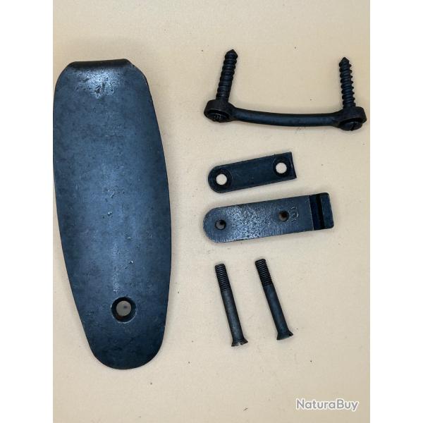 FRANCE INDOCHINE - ALGERIE- KIT DE PIECES DE CROSSE DE FUSIL MAS 1936