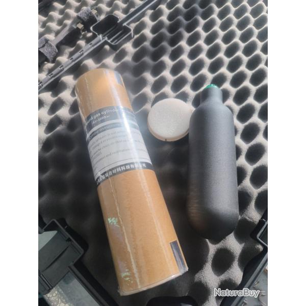 Bouteille de remplissage aluminium0,45