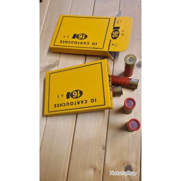 20 cart 16/65 plomb de 00 G�velot