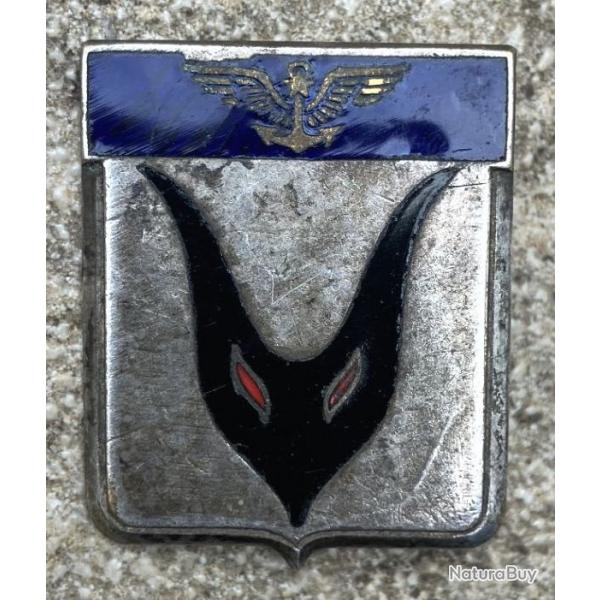 Escadrille Ecole 59 S, masque, �mail, dos guilloch�